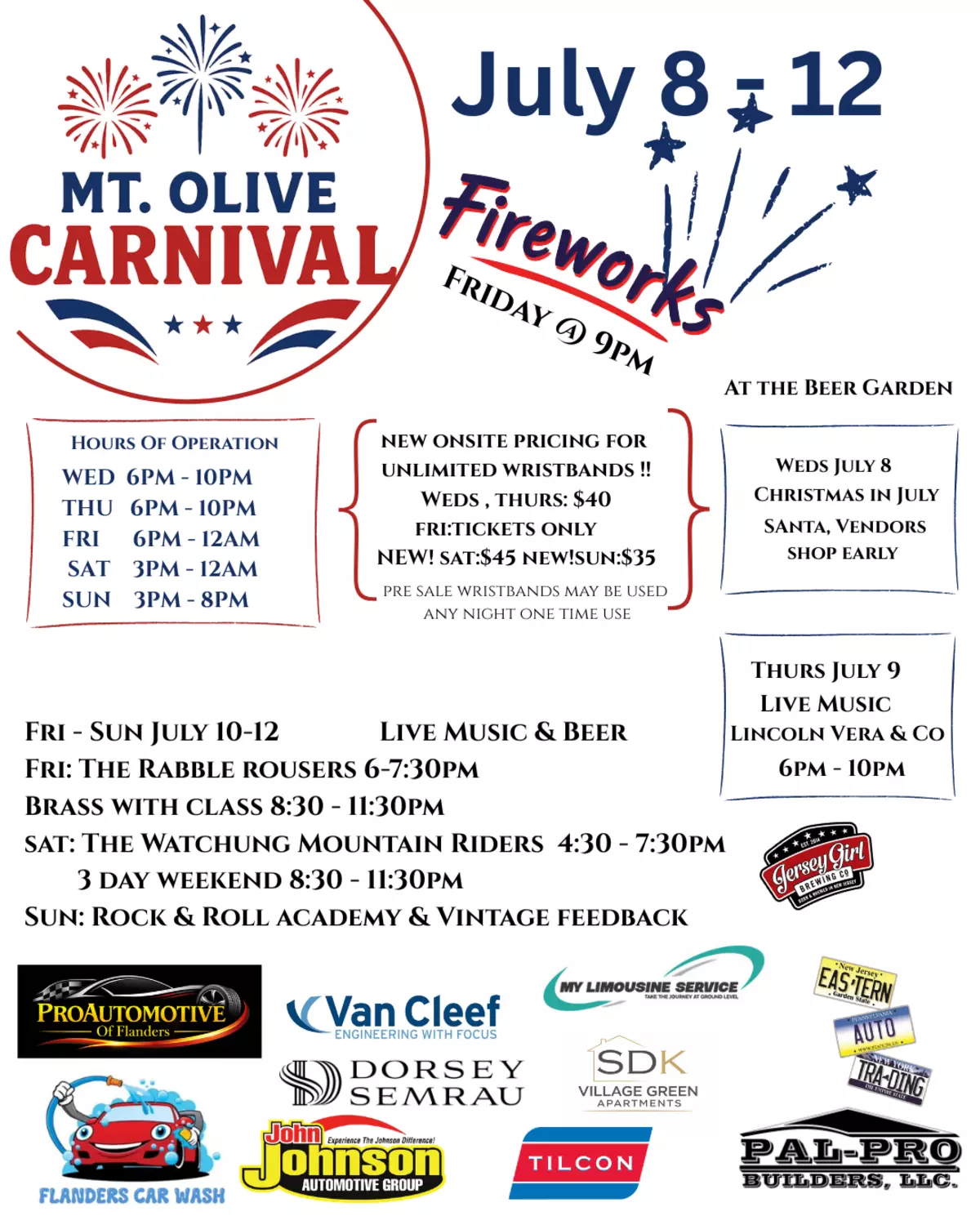 call 973-426-7264 for details