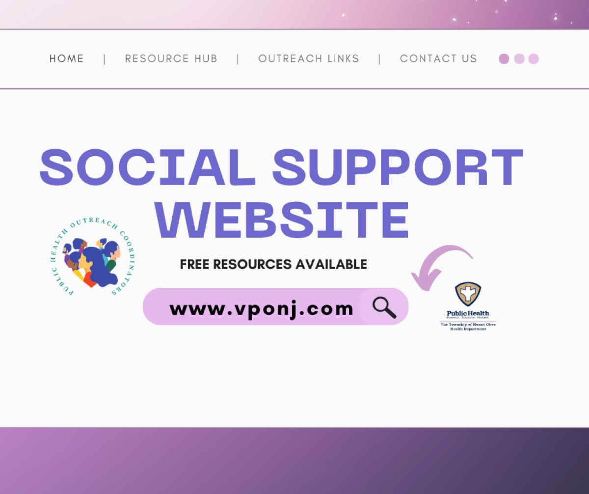 We have a social support website